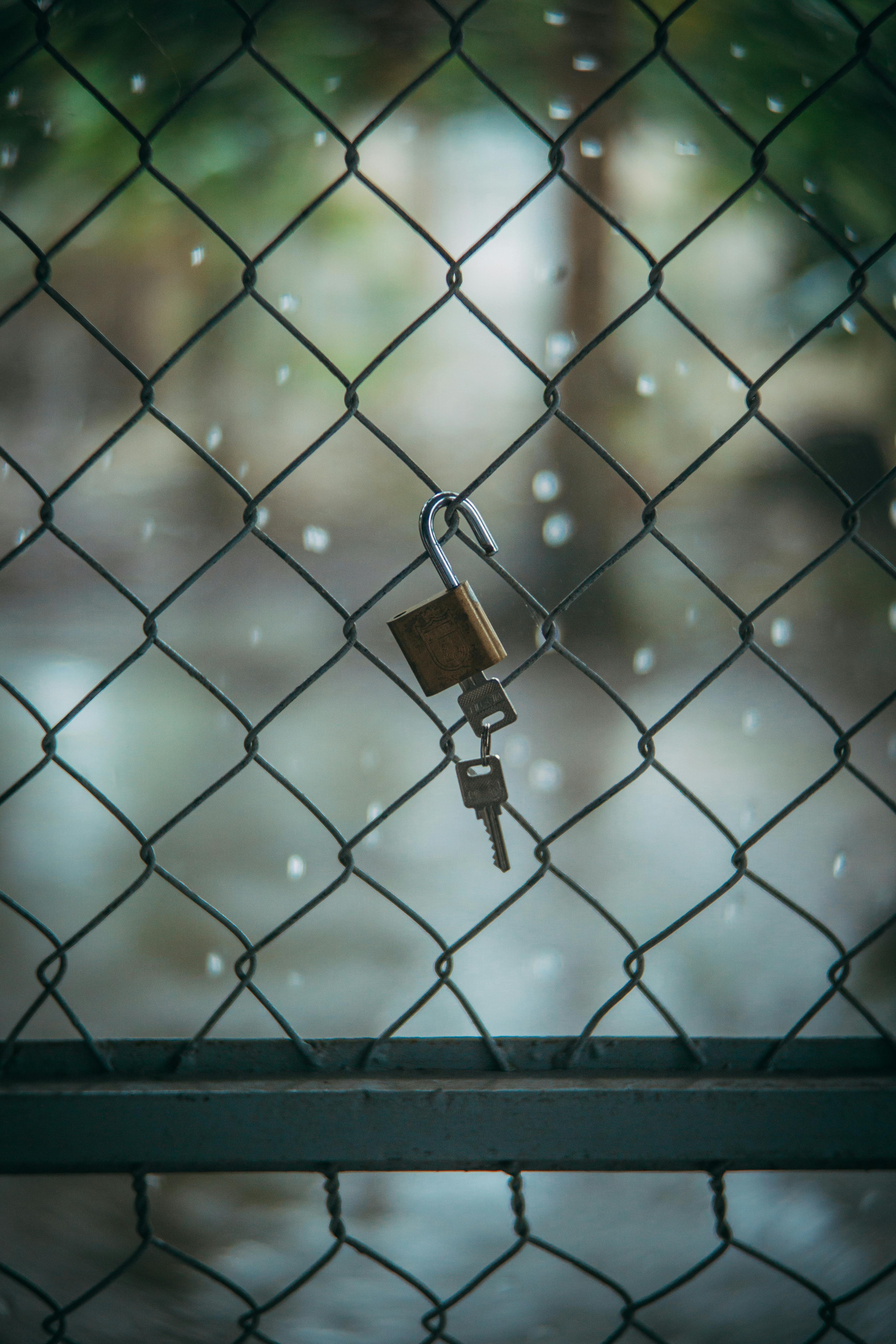Commercial security gate installation